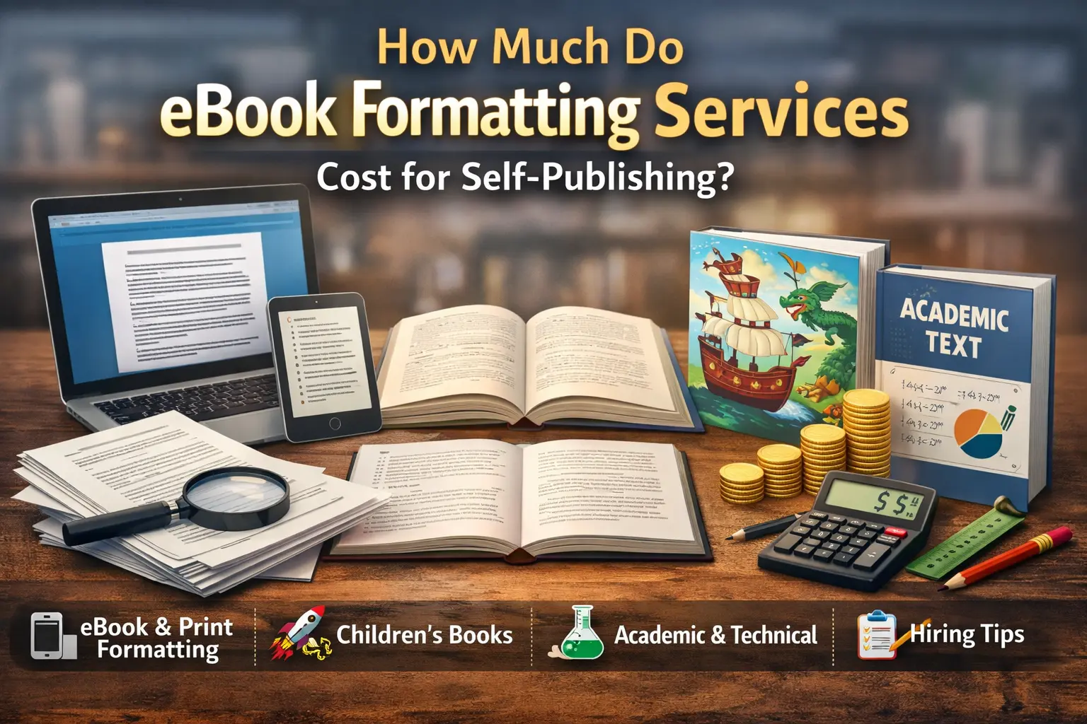 How Much Do eBook Formatting Services Cost for Self-Publishing?
