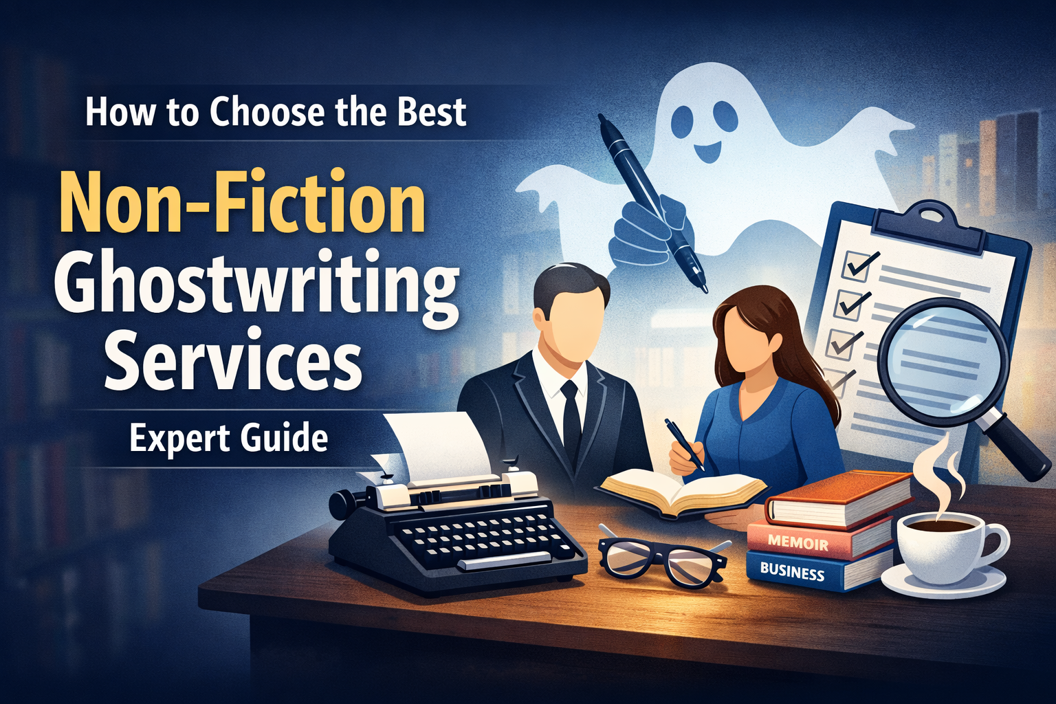 How to Choose the Best Non-Fiction Ghostwriting Services (Expert Guide)