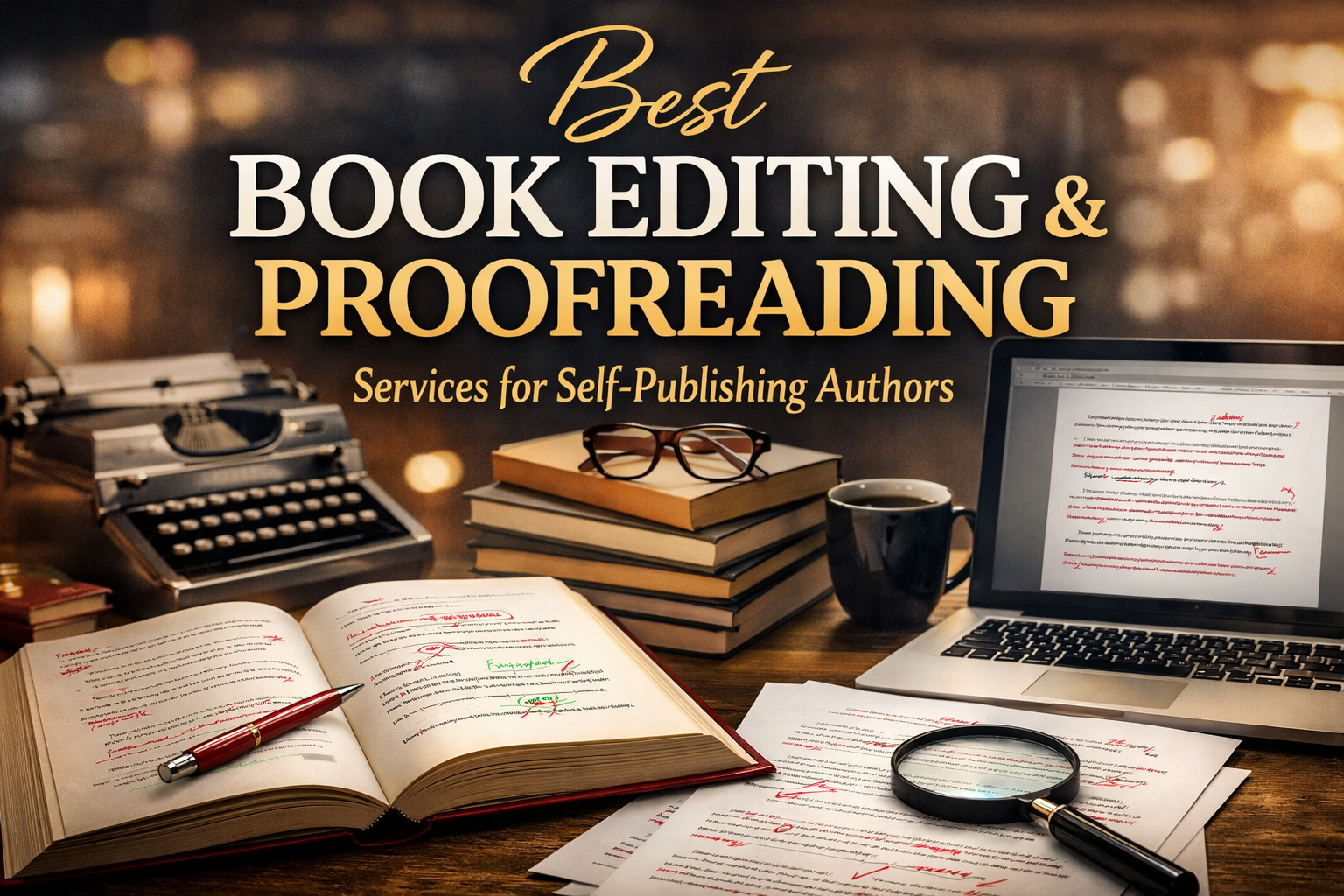 Best Book Editing and Proofreading Services for Self-Publishing Authors