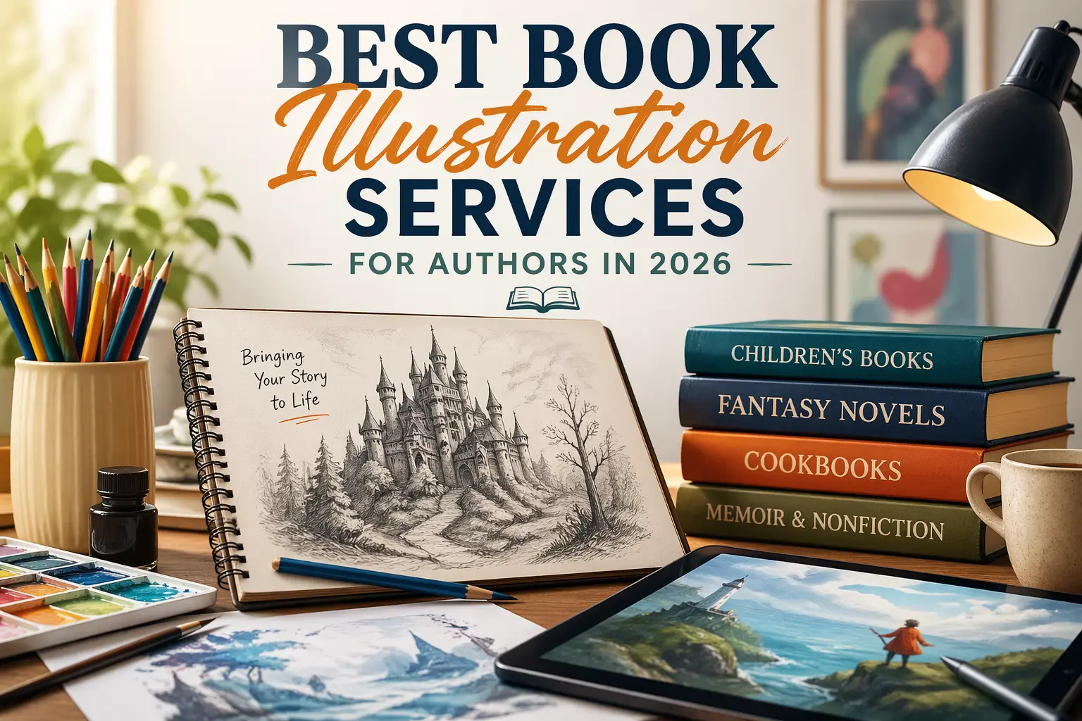 Best Book Illustration Services for Authors: Platforms, Pricing, and What to Know