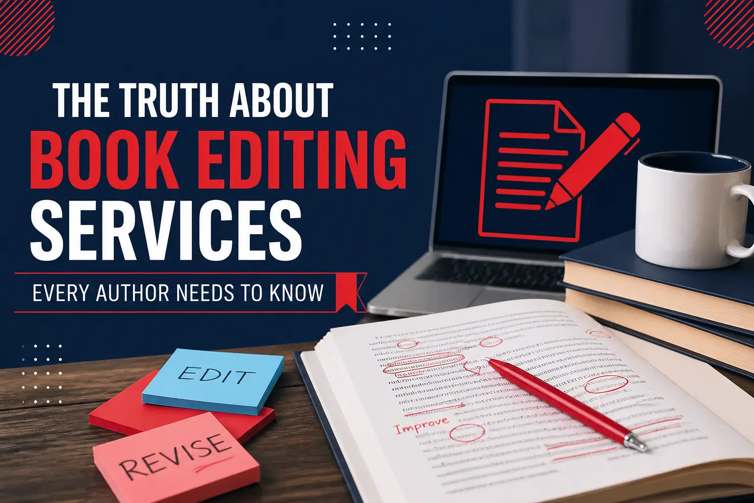 Book Editing Services Every Author Needs to Know
