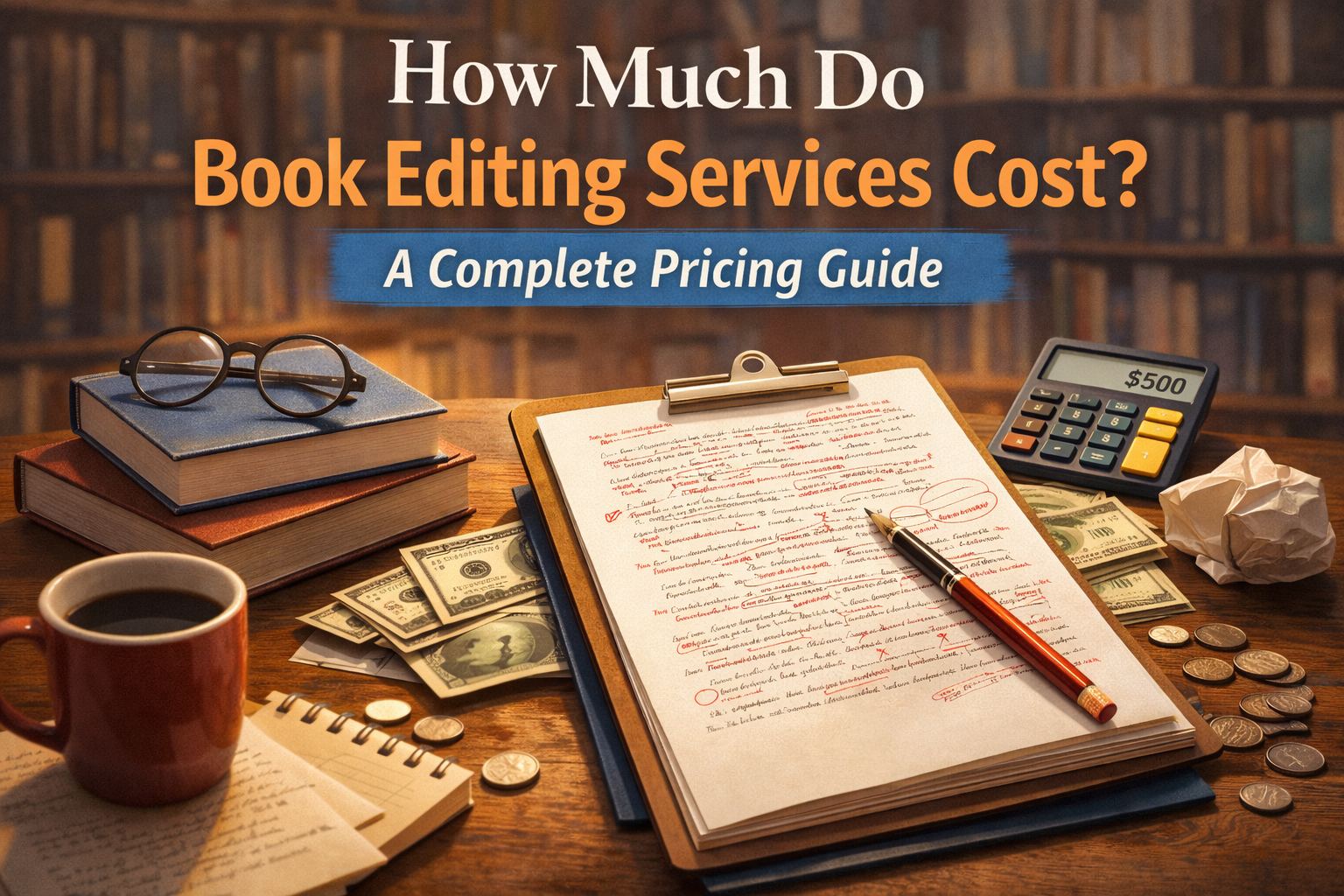 How Much Do Book Editing Services Cost? A Complete Pricing Guide