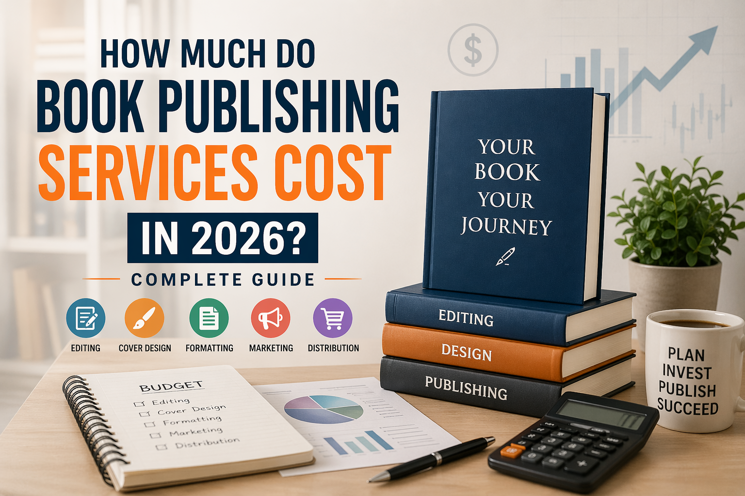 How Much Do Book Publishing Services Cost in 2026? Complete Guide