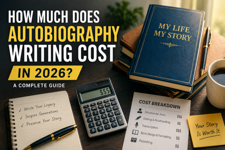 How Much Does Autobiography Writing Cost in 2026