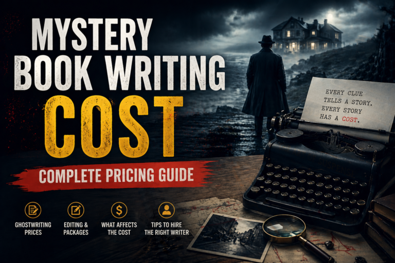 How Much Does Mystery Book Writing Cost (Complete Pricing Guide)