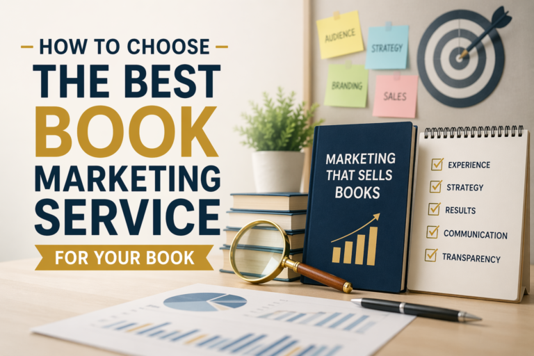 How to Choose the Best Book Marketing Service for Your Book