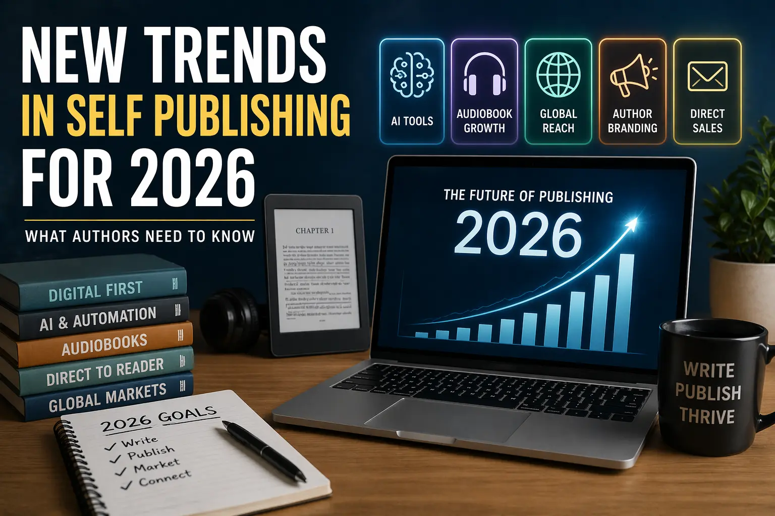 Self-Publishing in 2026: 8 Trends Every Indie Author Needs to Know