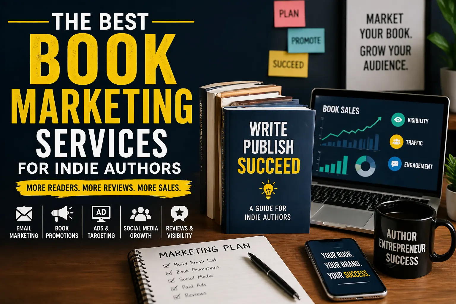 What Are the Best Book Marketing Services for Indie Authors
