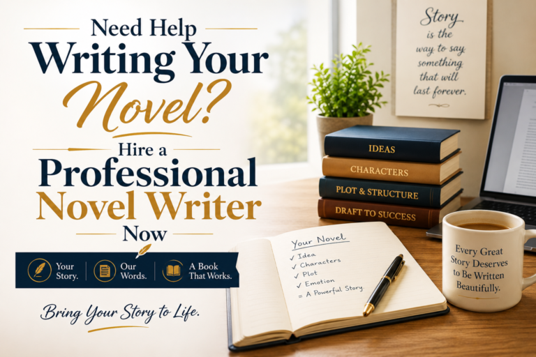 Need Help Writing Your Novel Hire a Professional Novel Writer Now