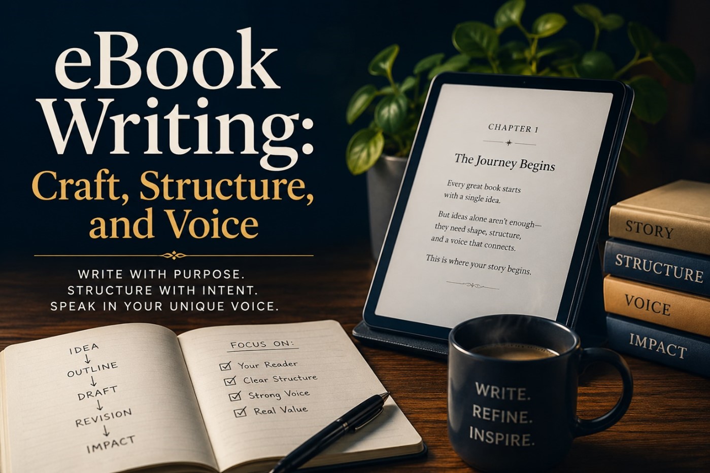 eBook Writing: Craft, Structure, and Voice