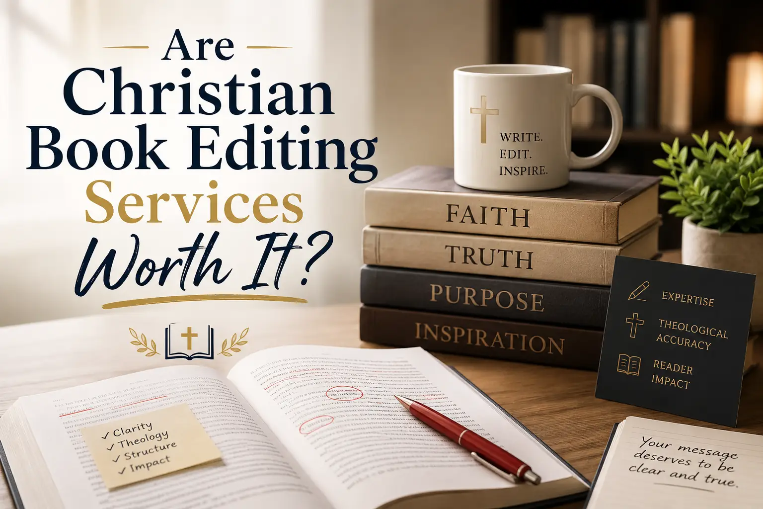 Are Christian Book Editing Services Worth It?