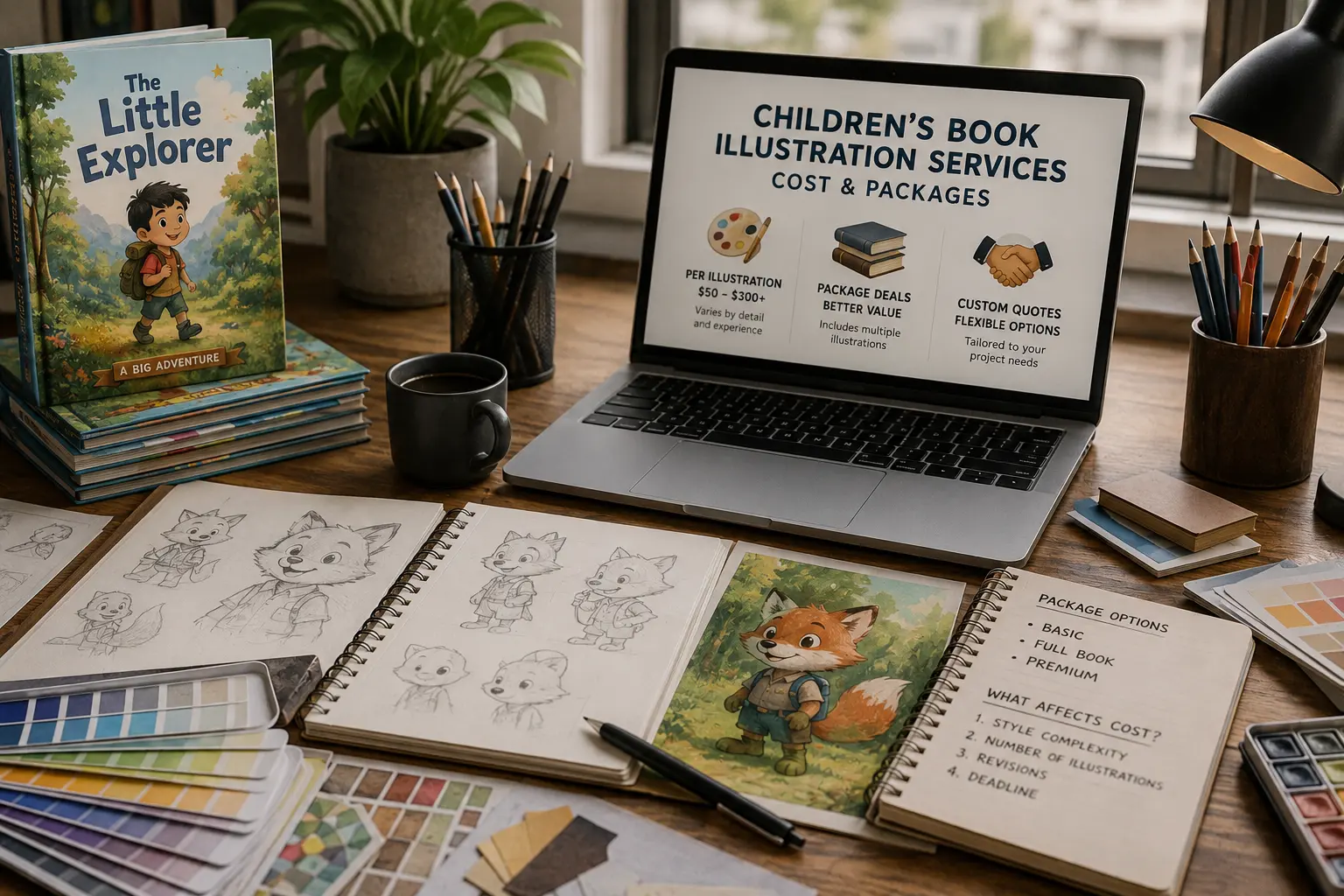 Children’s Book Illustration Services: Cost & Packages Explained