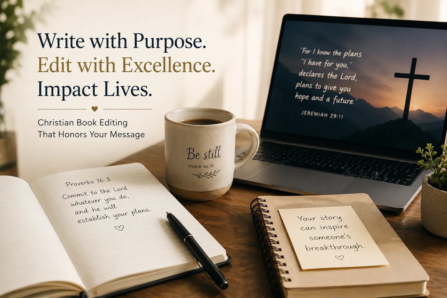 Get Your Christian Book Professionally Edited – Start Now