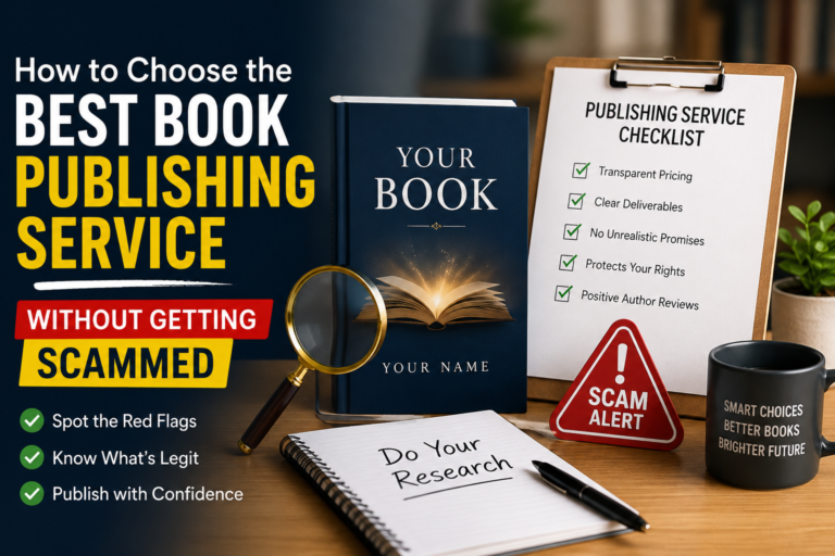 How to Choose the Best Book Publishing Service Without Getting Scammed