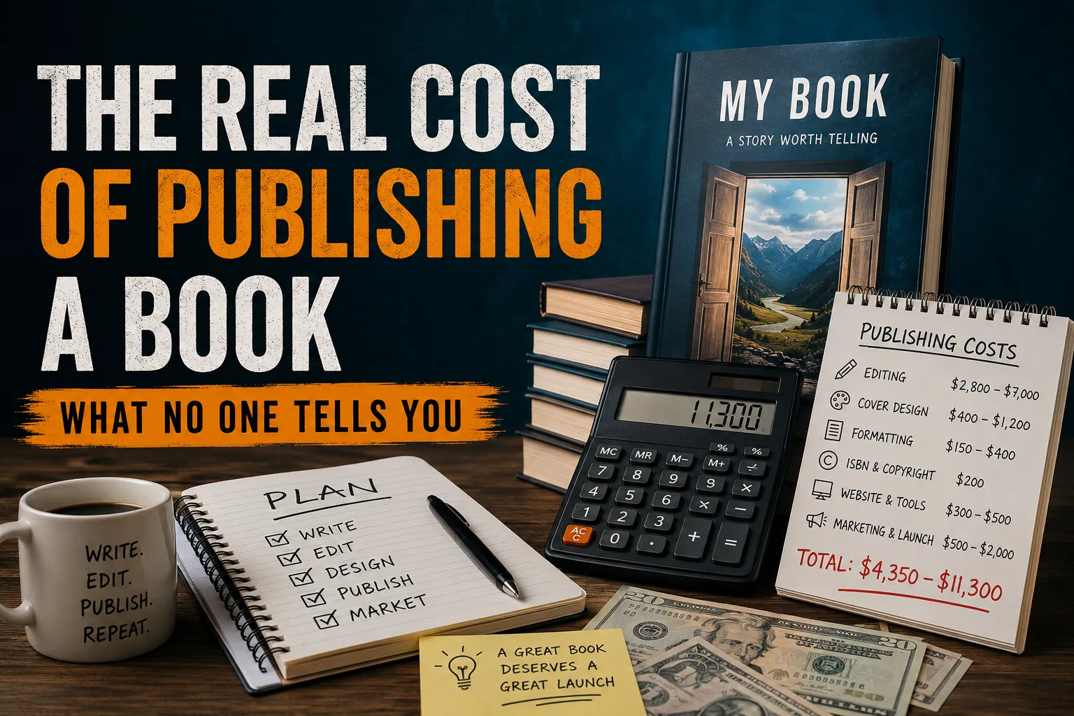 The Real Cost of Publishing a Book in 2026