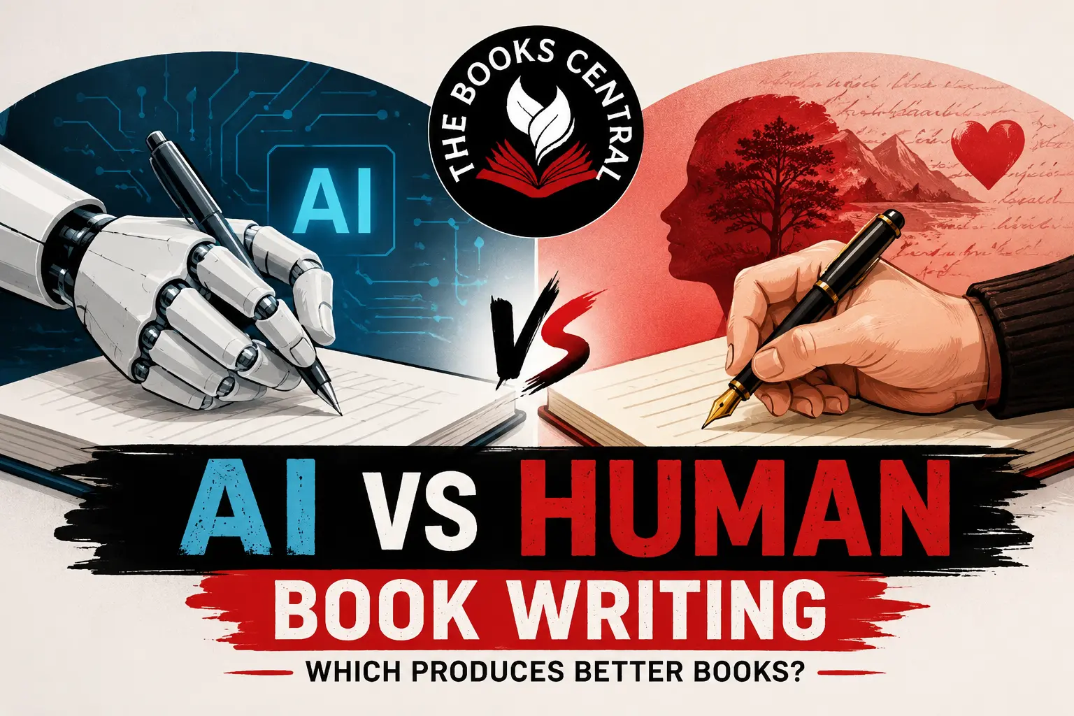 AI vs Human Book Writing: Which Produces Better Books?