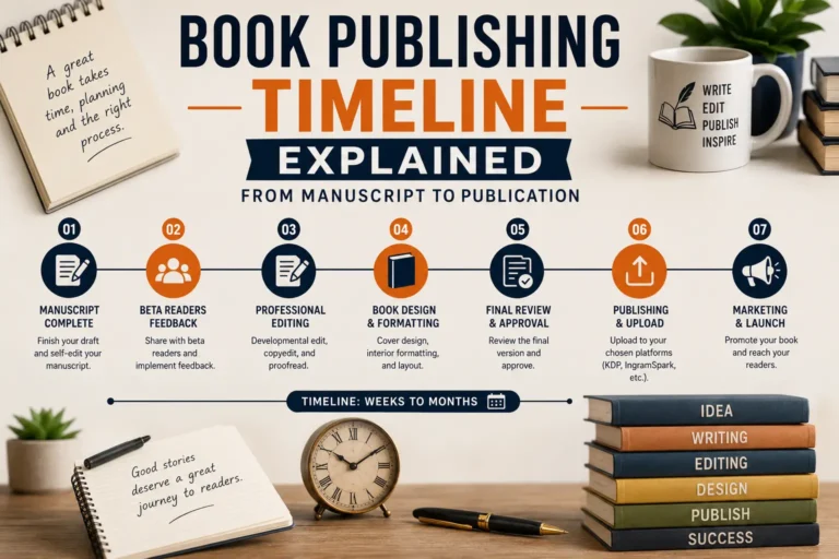 Book Publishing Timeline Explained: From Manuscript to Publication