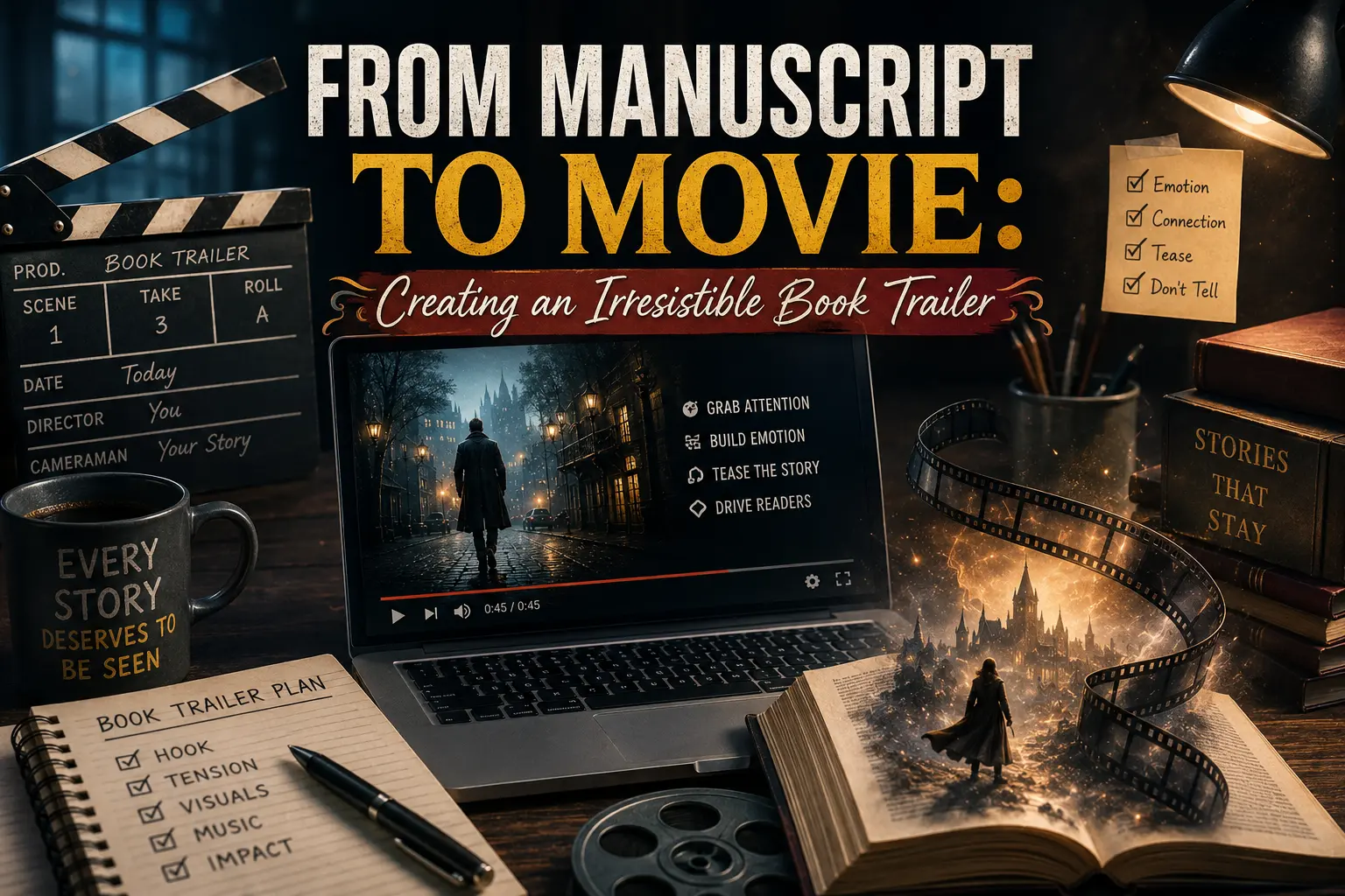 From Manuscript to Movie: Creating an Irresistible Book Trailer