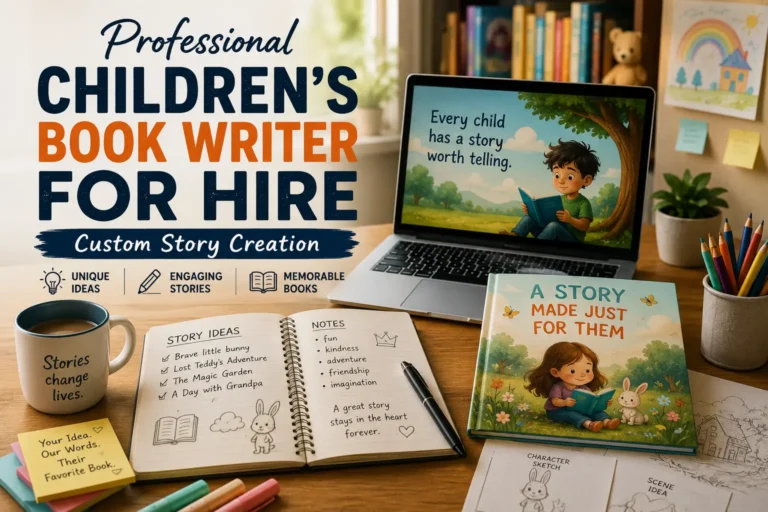 Professional Children's Book Writer for Hire – Custom Story Creation