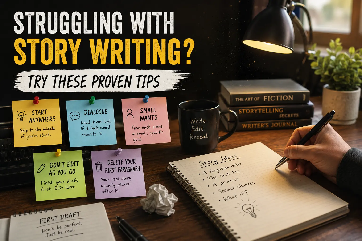 Struggling with Story Writing? Try These Proven Tips