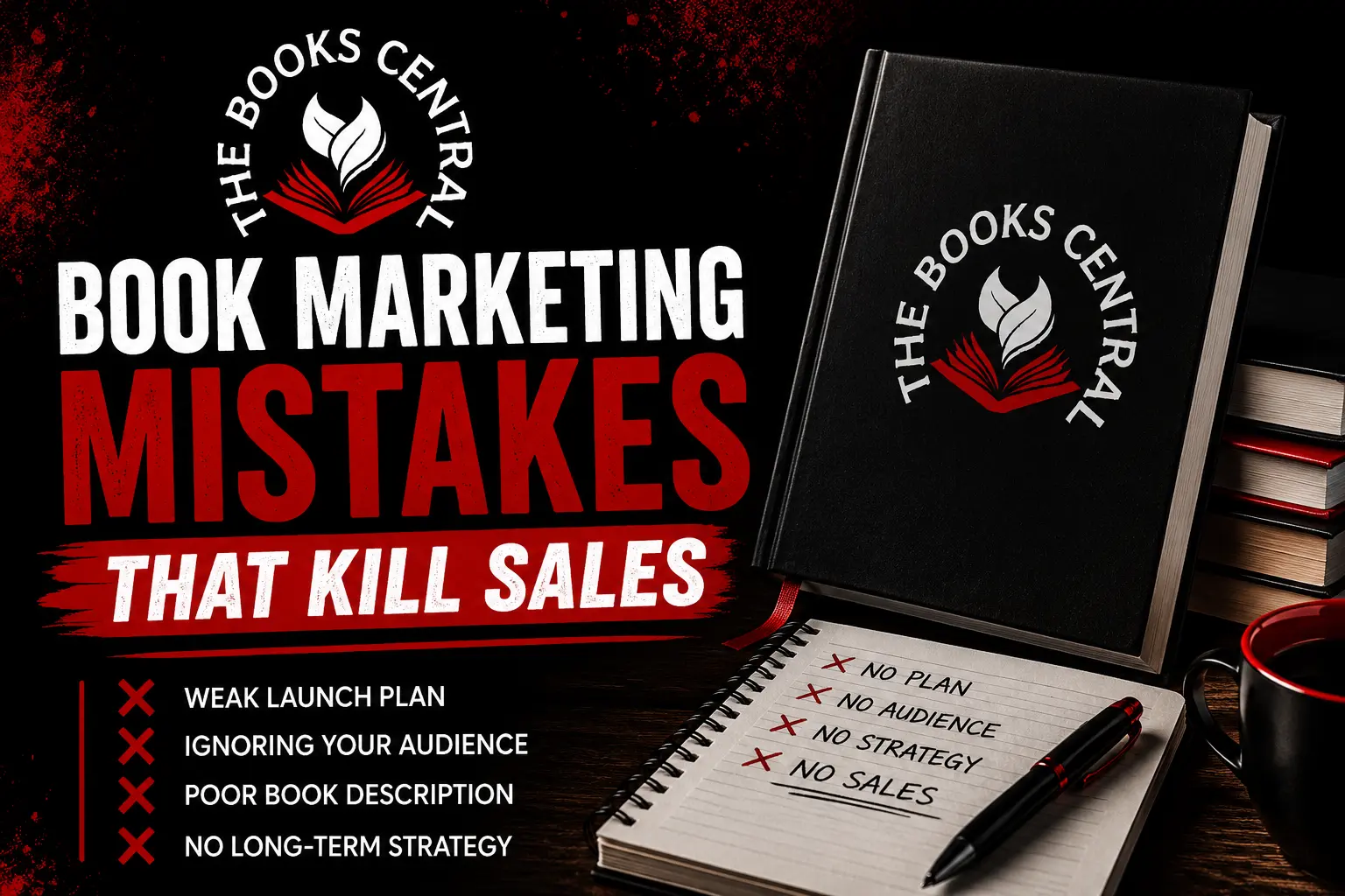 Book Marketing Mistakes That Kill Sales