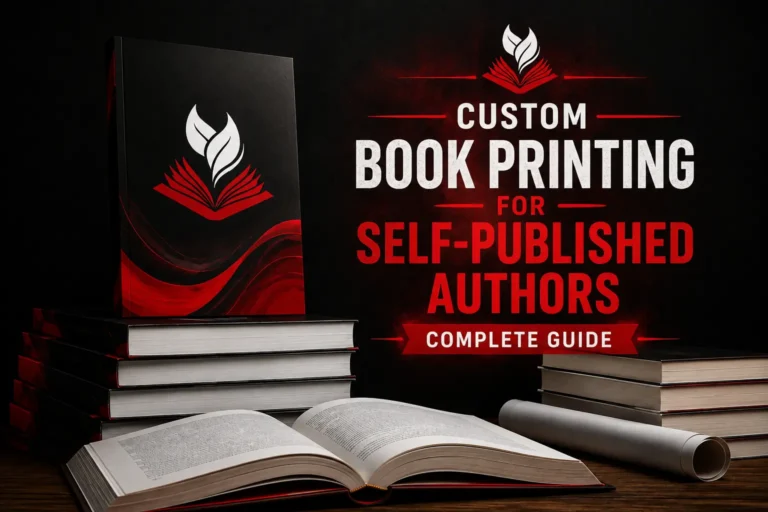 Custom Book Printing for Self-Published Authors: Complete Guide