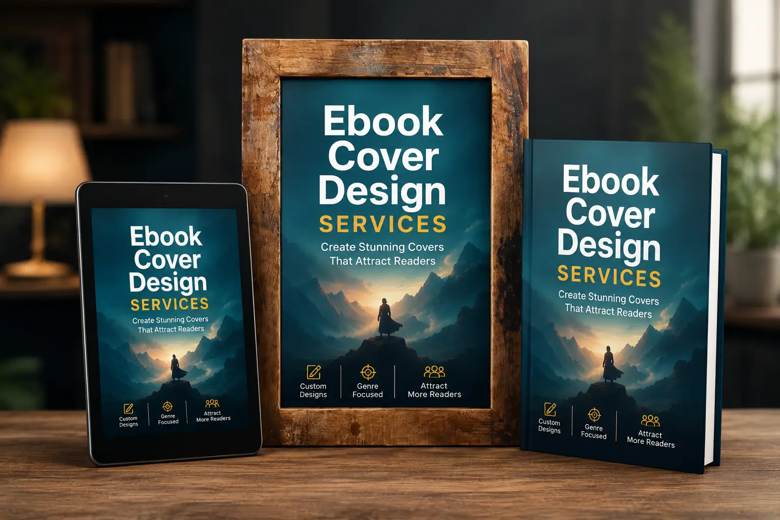 Ebook Cover Design Services: Create Stunning Covers That Attract Readers