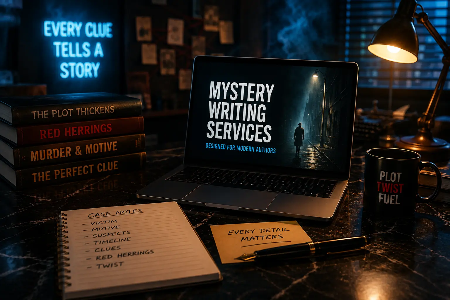 Mystery Writing Services Designed for Modern Authors