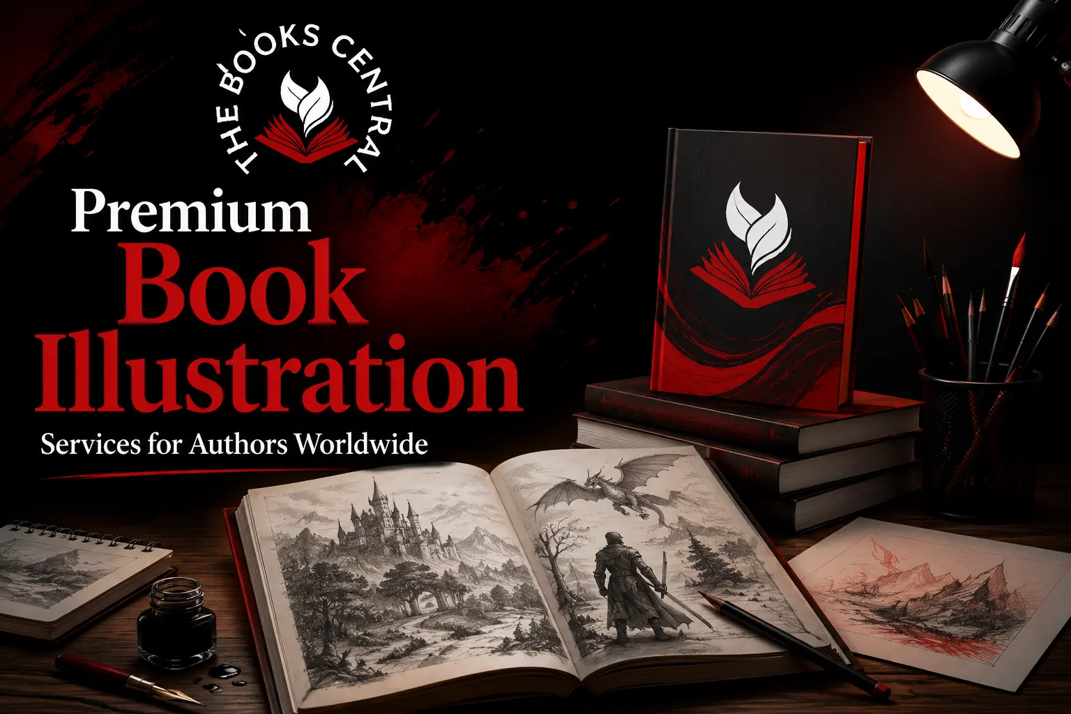 Premium Book Illustration Services for Authors Worldwide