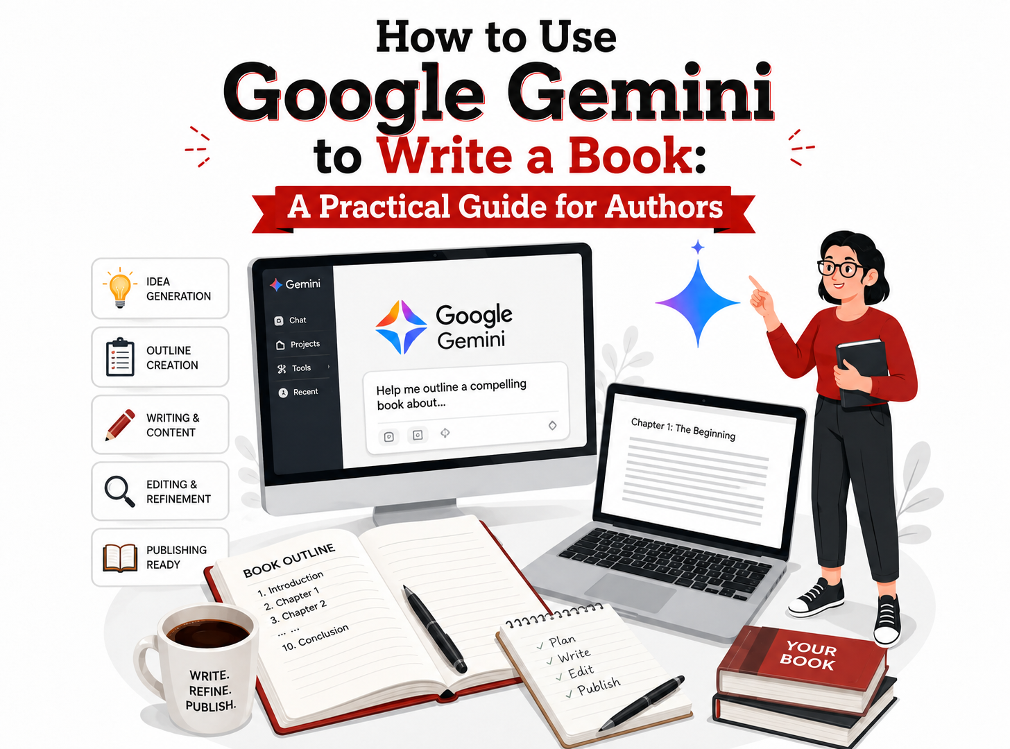 How to Use Google Gemini to Write a Book: A Practical Guide for Authors
