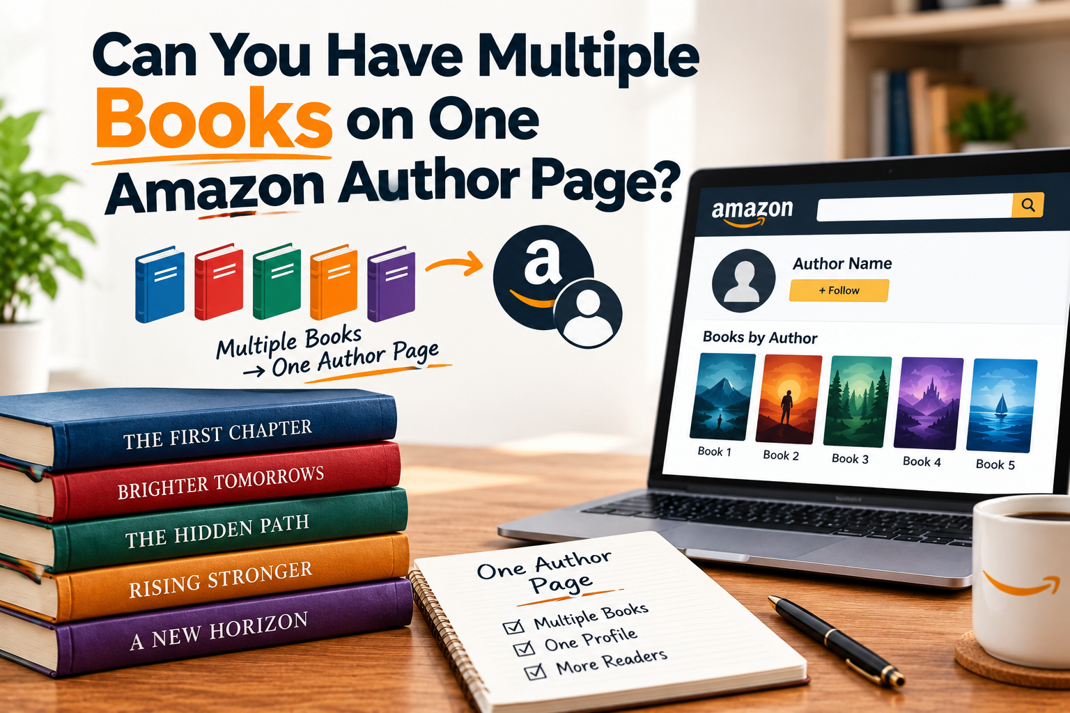 Can You Have Multiple Books on One Amazon Author Page?